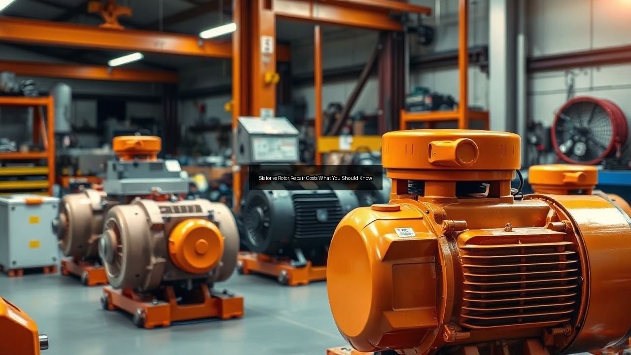 varnish motor repair costs budget electric motor repair contamination
